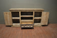 Keystone Panel Door TV Stand - Crafters and Weavers