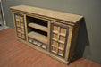 Keystone Panel Door TV Stand - Crafters and Weavers