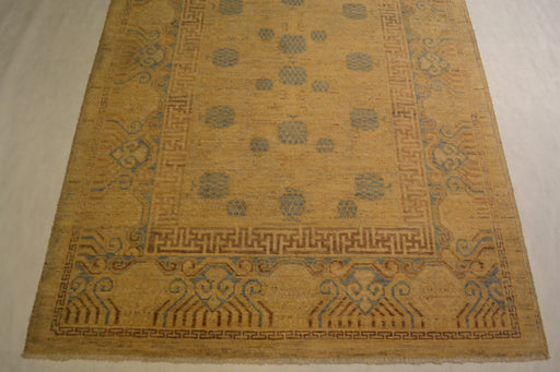 rug3642 4.1 x 6 Samarkand/Khotan Rug - Crafters and Weavers