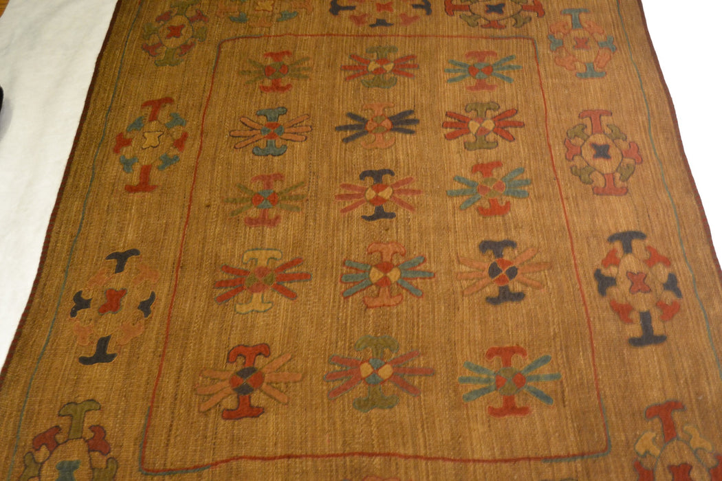 rug3611 5.2 x 6.10 Khundae Bedi Rug - Crafters and Weavers