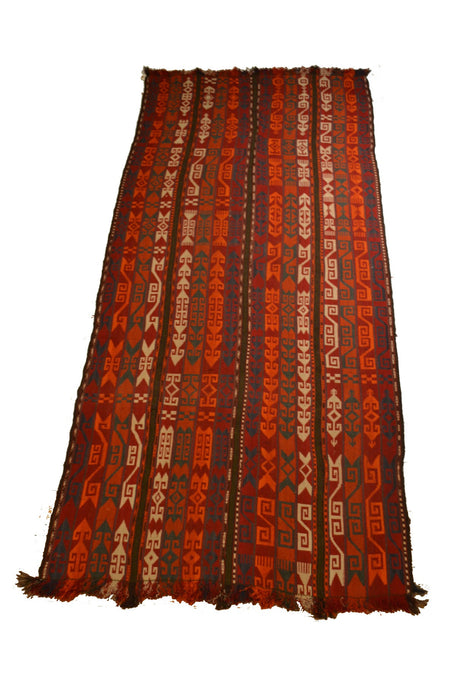 rug2146 4.2 x 9.5 Kilim Rug - Crafters and Weavers