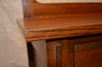 OUT OF STOCK Arts and Crafts Stained Glass Buffet / Sideboard - Crafters and Weavers