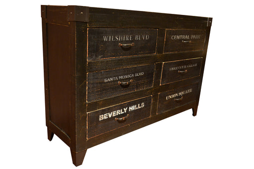 SOLD OUT City 6 Drawer Dresser - Crafters and Weavers