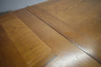 SOLD OUT Mission Stow Leaf Table & High Back Chair Dining Set - Light Oak - Crafters and Weavers