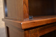 SOLD OUT Mission Style 4 Fixed Stack Barrister Bookcase - Crafters and Weavers