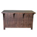 Barlow Crate Kitchen Island - Rustic Brown - Crafters and Weavers