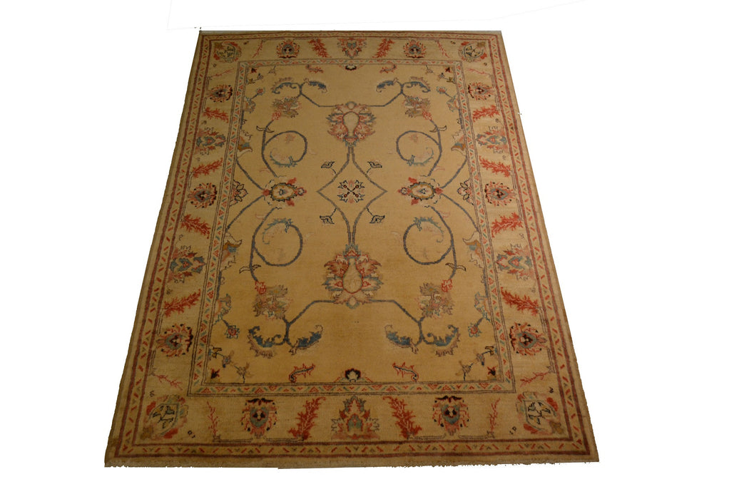rug1290 4 x 5.1 Peshawar Rug - Crafters and Weavers