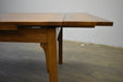 SOLD OUT Mission Stow Leaf Table & High Back Chair Dining Set - Light Oak - Crafters and Weavers