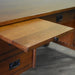 Mission Quarter Sawn Oak 5 Drawer Desk - Michael's Cherry (MC3) - Crafters and Weavers