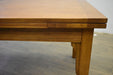 SOLD OUT Mission Stow Leaf Table & High Back Chair Dining Set - Light Oak - Crafters and Weavers