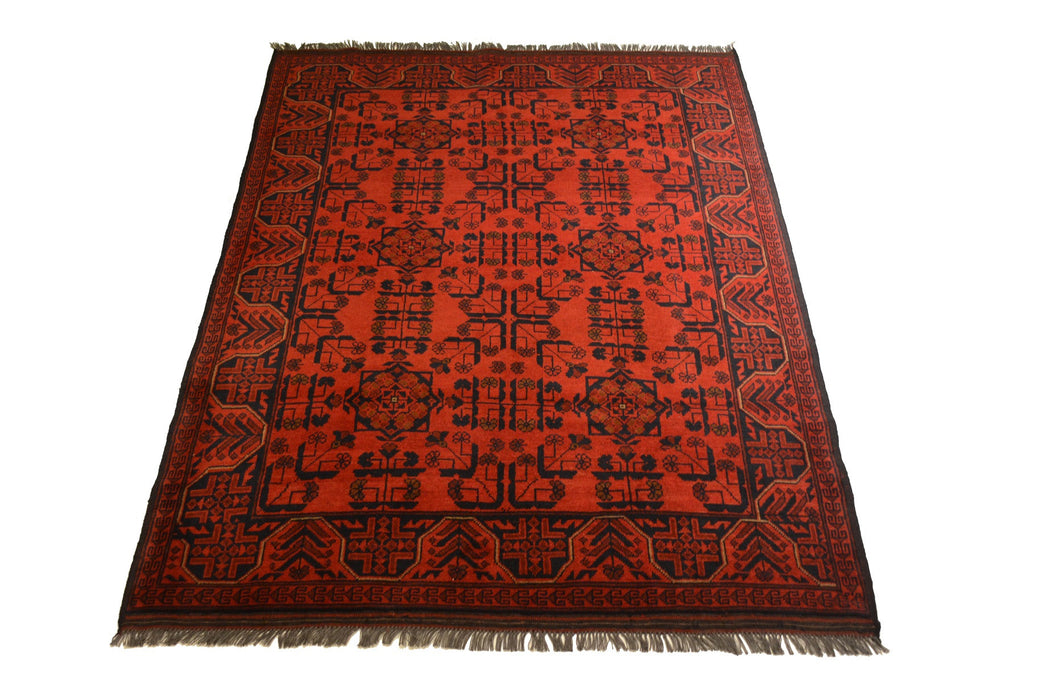 rug3617 4.11 x 6.4 Unkhoi Rug - Crafters and Weavers