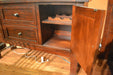 Trestle Buffet with Wine Storage - 62" - Crafters and Weavers