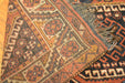 Antique Persian rug / Oriental Rug 4'7" x 8'3" - Crafters and Weavers