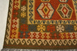 rug3298 4.6 x 6.11 Kilim Rug - Crafters and Weavers