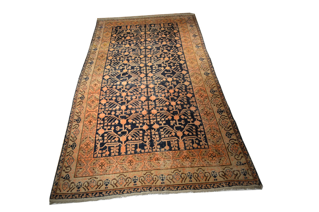 Antique Samarkand / Khotan Oriental Rug 6'0" x 11'0" - Crafters and Weavers
