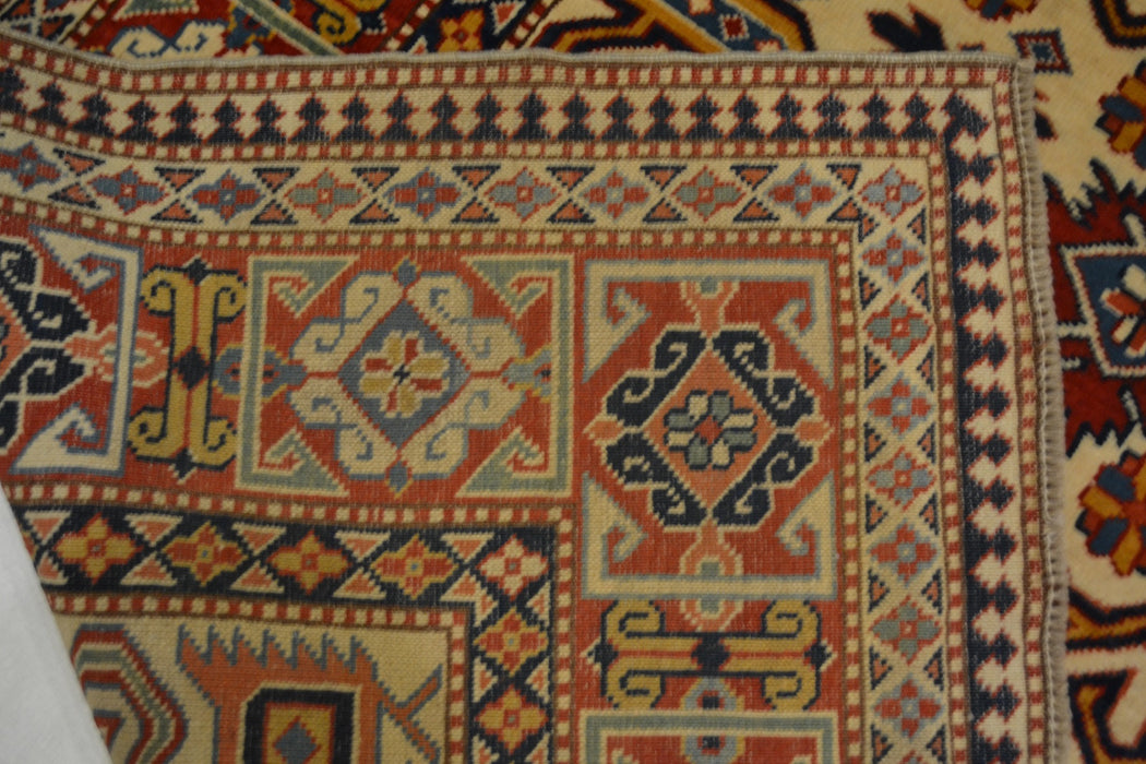 rug3154 4 x 6 Kazak Rug - Crafters and Weavers