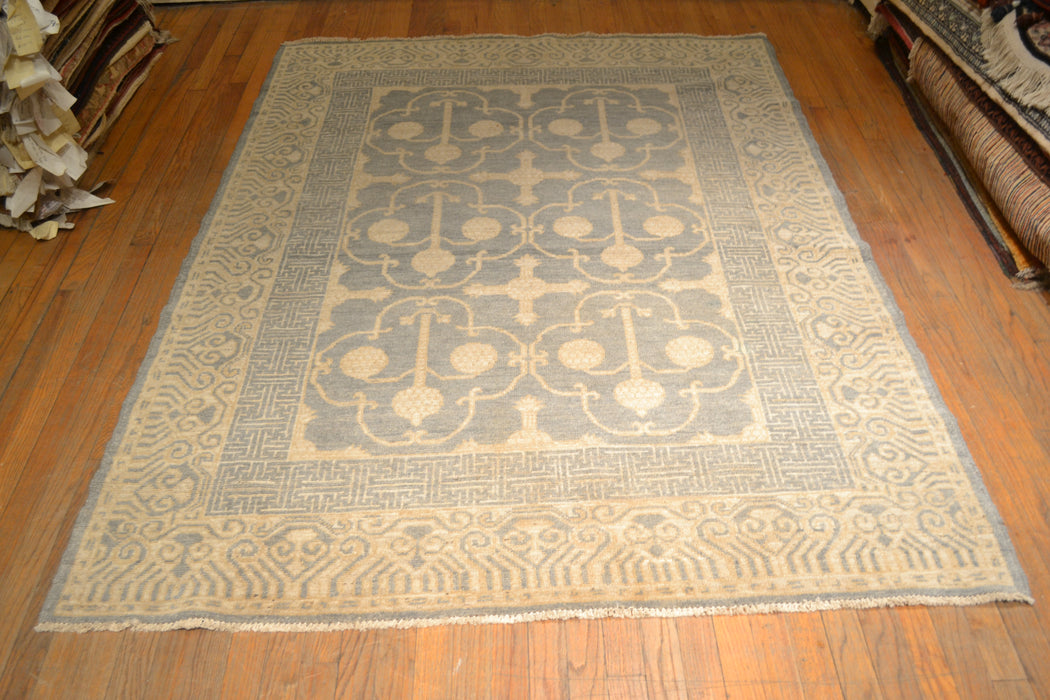 Samarkand Oriental Rug  5'3" x 7'2" - Crafters and Weavers