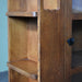 Mission 1 Door Bookcase with Side Shelves - Light - Crafters and Weavers