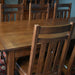 SOLD OUT Mission Stow Leaf Table & Arrow Back Chair Dining Set - Light Oak - Crafters and Weavers