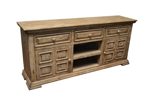 Greenview 72 inch Whitewashed TV Stand - Crafters and Weavers
