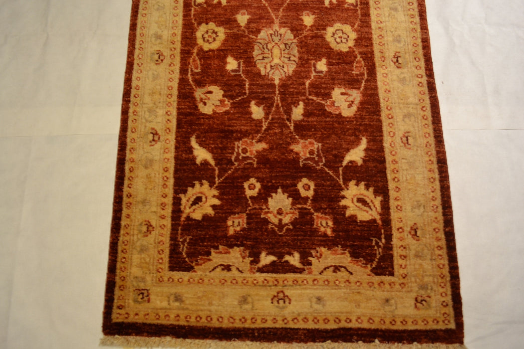 Rug2636 2.7x10.3 Peshawar - Crafters and Weavers