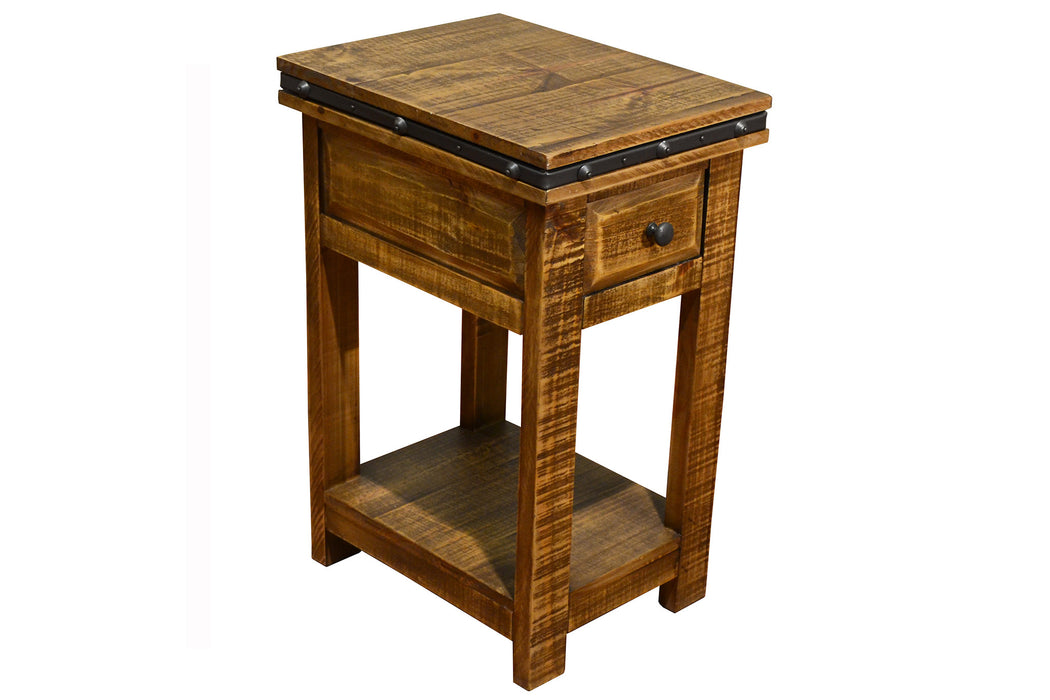 Addison Side Table - Light - Crafters and Weavers
