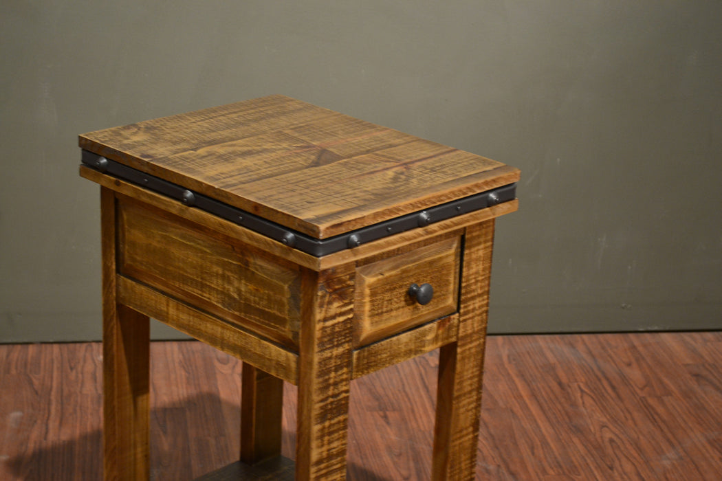 Addison Side Table - Light - Crafters and Weavers