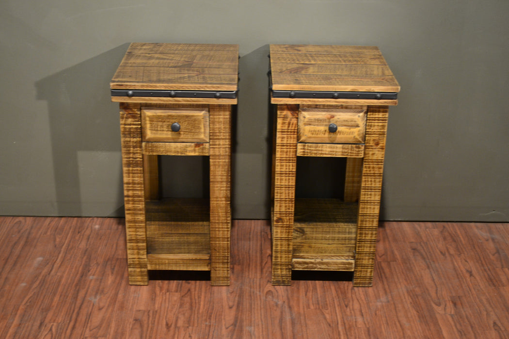 Addison Side Table - Light - Crafters and Weavers