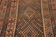 Tribal Afghan Oriental Rug 4'8" x 8'4" - Crafters and Weavers