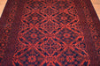 Tribal Unkhoi Oriental Rug 6'8" x 10'5" - Crafters and Weavers