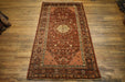 Antique Samarkand / Khotan Oriental Rug 5'2" x 10'8" - Crafters and Weavers