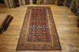 Antique Samarkand / Khotan Oriental Rug 5'7" x 11'7" - Crafters and Weavers