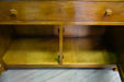 SOLD OUT Mission Buffet Cabinet with Mirror - Michael's Cherry - 50" - Crafters and Weavers