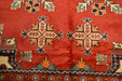 Tribal Kargai Oriental Rug 7'0" x 10'6" - Crafters and Weavers