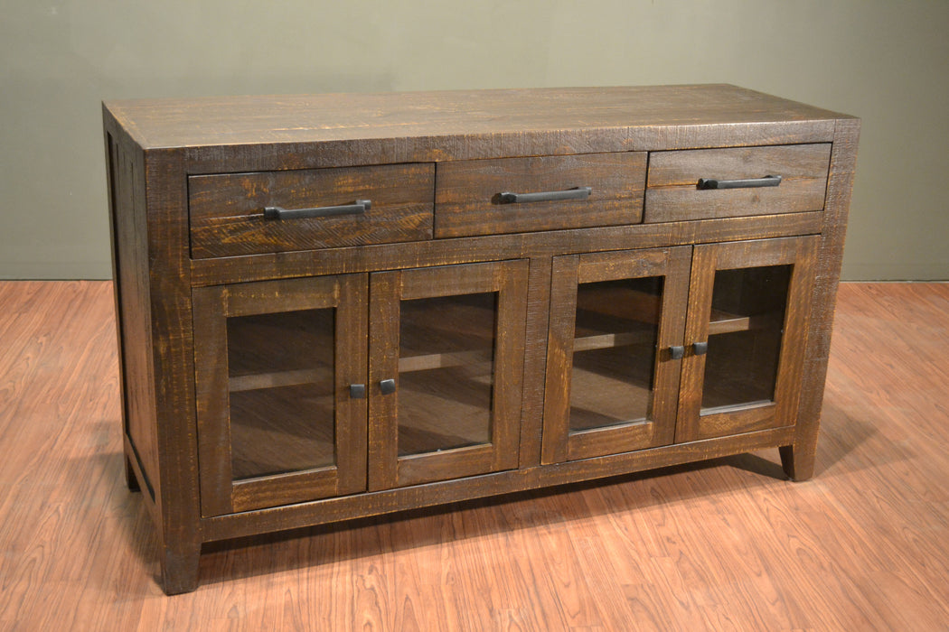 Greenview Rustic Sideboard - 59" - Crafters and Weavers