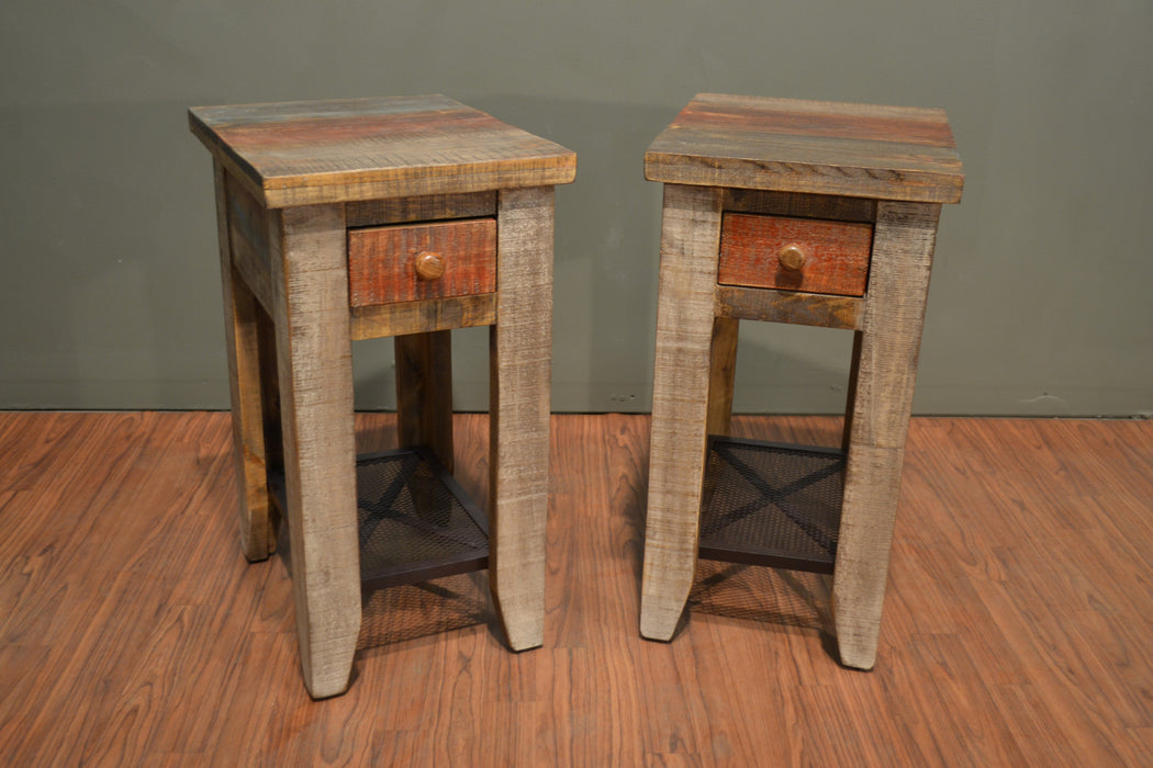Pair of Bayshore Side Tables - Crafters and Weavers