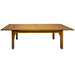 Mission Style Oak Stow Leaf Dining Table (2 Colors Available) - Crafters and Weavers
