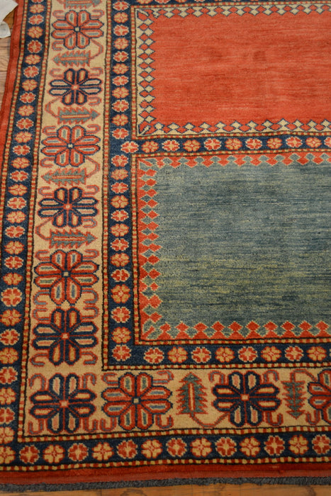 Kazak Oriental Rug 3"10" x 5'8" - Crafters and Weavers