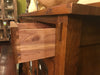 OUT OF STOCK Arts and Crafts Stained Glass Buffet / Sideboard - Crafters and Weavers