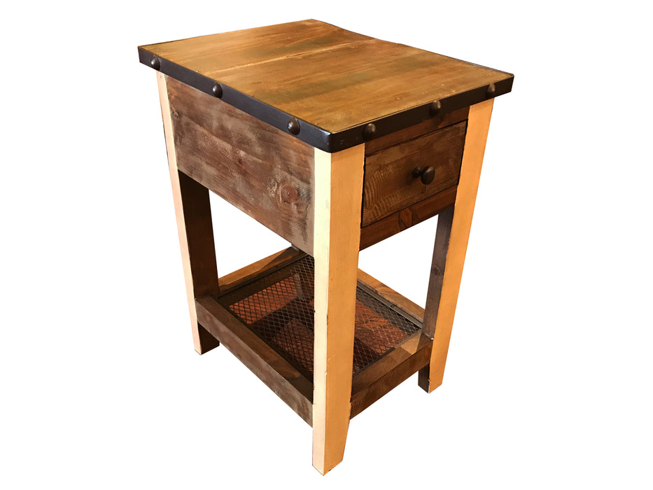 Addison Loft Side Table - Crafters and Weavers