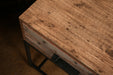 Atwood 1 Drawer End Table - Crafters and Weavers