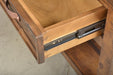 Elements Collection End Table with Copper Inlay - Crafters and Weavers