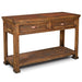 Elements Collection Copper 2 Drawer Console Table - Crafters and Weavers