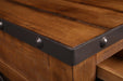 Larson 1 Drawer Side Table - Crafters and Weavers