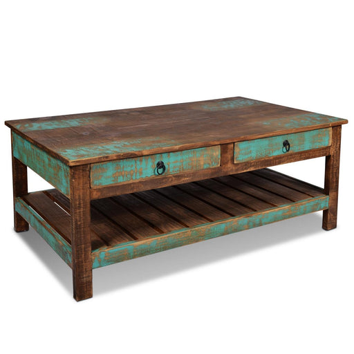 La Boca Blue Coffee Table - Crafters and Weavers
