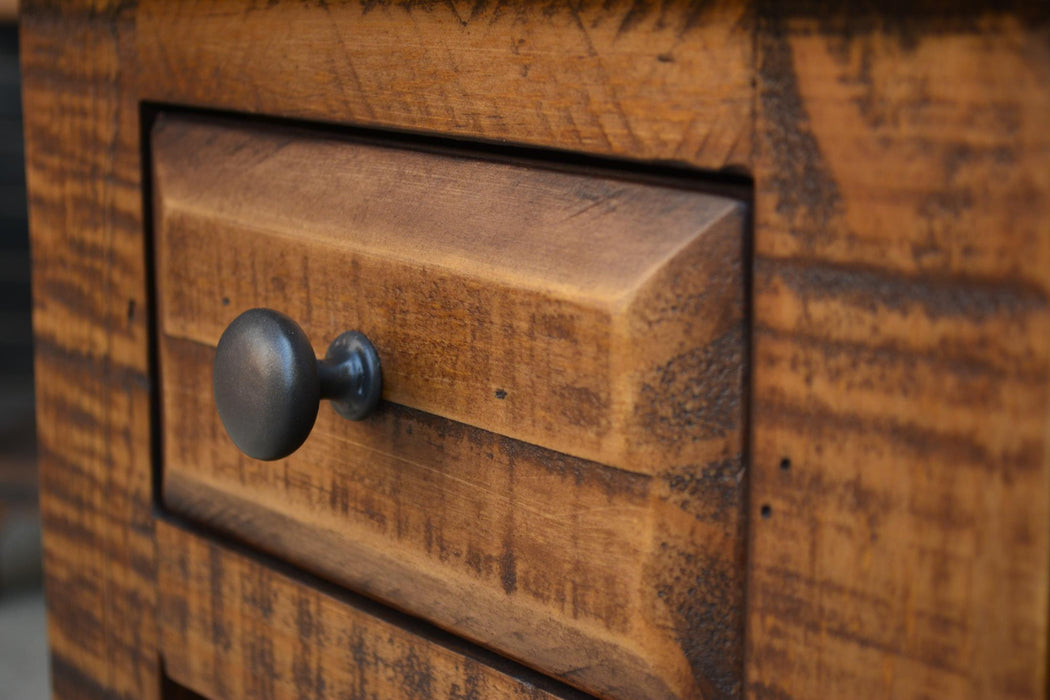 Addison Side Table - Dark - Crafters and Weavers