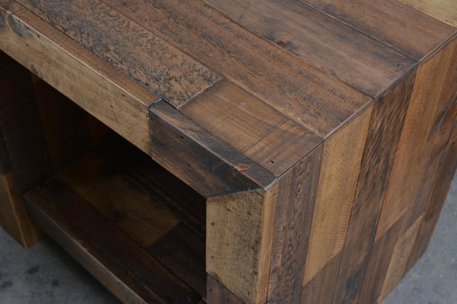 Fulton Plank Console Table - Crafters and Weavers