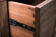 DISCONTINUED Bayview 6 Drawer TV Stand - 55" - Crafters and Weavers