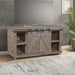 Westgate 60" Sliding Barn Door TV Stand (3 Colors Available) - Crafters and Weavers