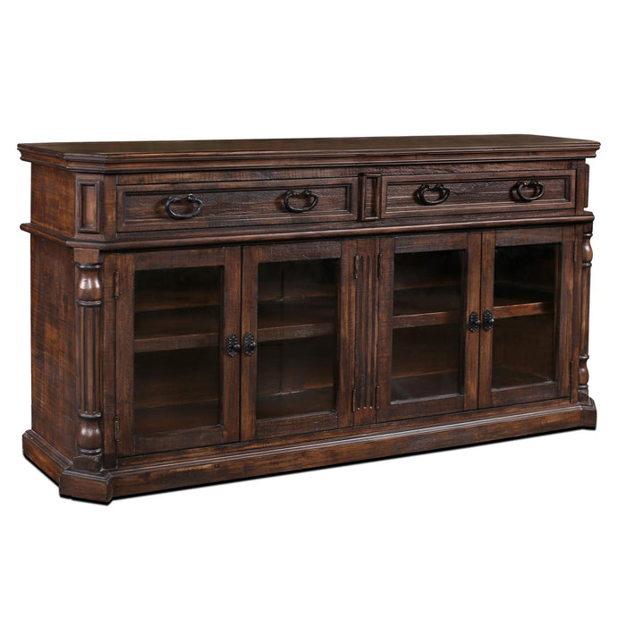 Keystone Pillar Sideboard - 83" - Crafters and Weavers